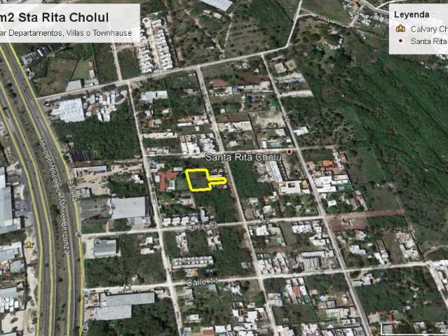 Terreno ideal para desarrollar en Cholul muy cerca del Perif?rico Norte