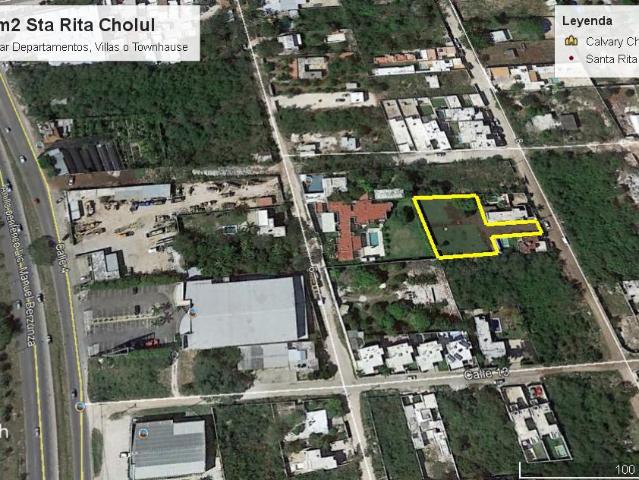 Terreno ideal para desarrollar en Cholul muy cerca del Perif?rico Norte