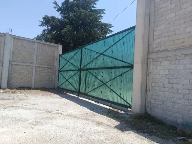Terreno Industrial Bardeado en Renta en Toluca, México San Nicolás Tolentino