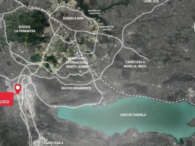 Terreno Industrial de 19,686 m2 en Centro Logístico Jalisco en Venta