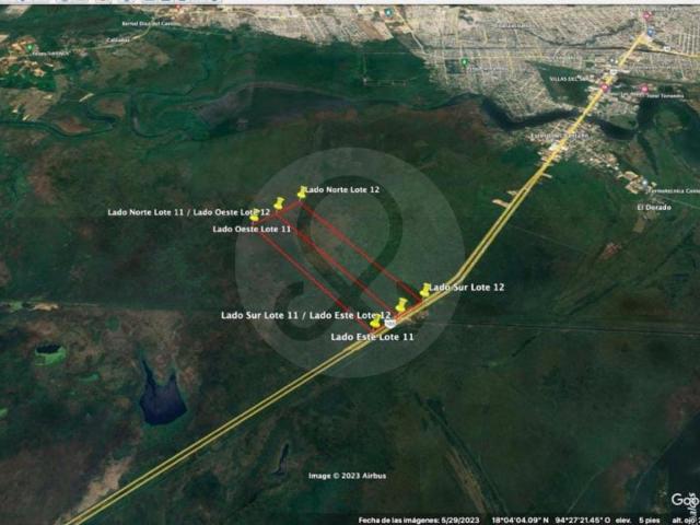 Terreno industrial en Coatzacoalcos cerca del paso del tren interoce?nico