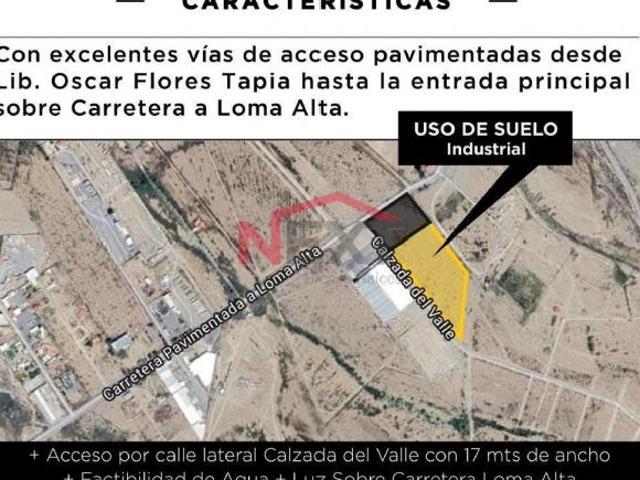 Terreno Industrial en Arteaga por Libramiento Oscar Flores Tapia