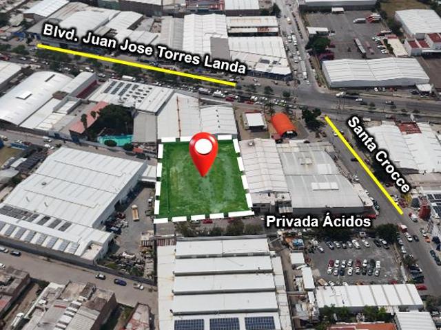 Terreno industrial en Fraccionamiento Industrial Santa CROCCE