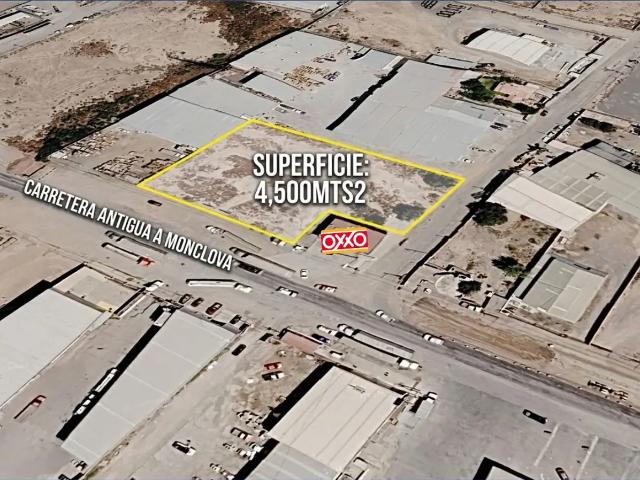 Terreno Industrial en Renta Cerca de FINSA | 4,500 m²