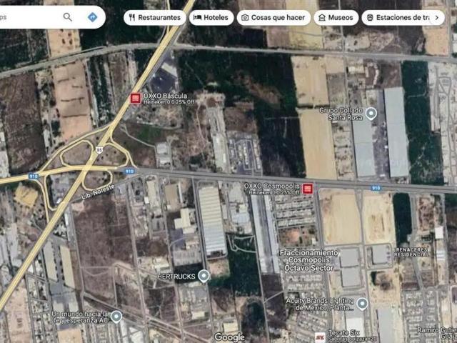 Terreno industrial en renta en Apodaca