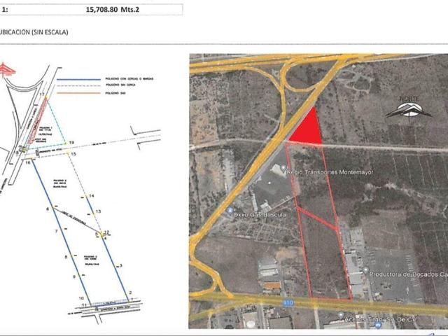 TERRENO INDUSTRIAL EN RENTA SOBRE CARRETERA A LAREDO