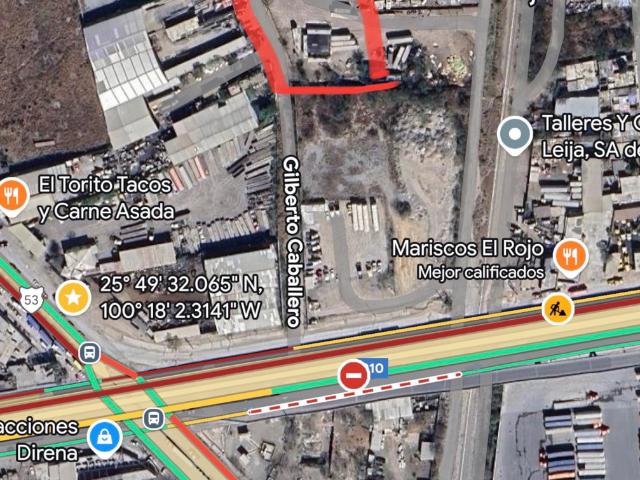 Terreno industrial en venta Col Andres Caballero, Gral Escobedo NL