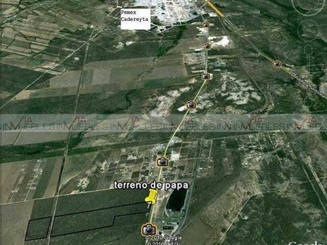 Terreno industrial en venta en Cadereyta Jimenez Centro