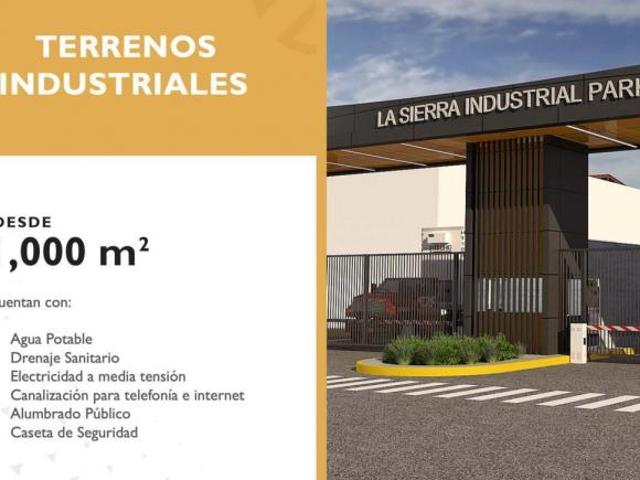 Terreno industrial en venta en García
