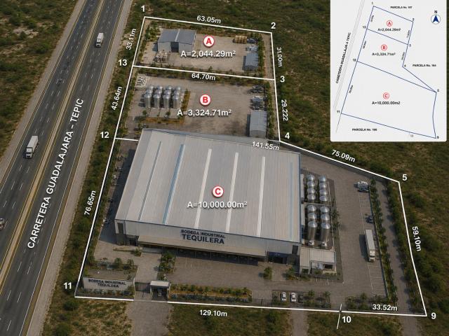 TERRENO INDUSTRIAL EN VENTA EN EL ARENAL JAL