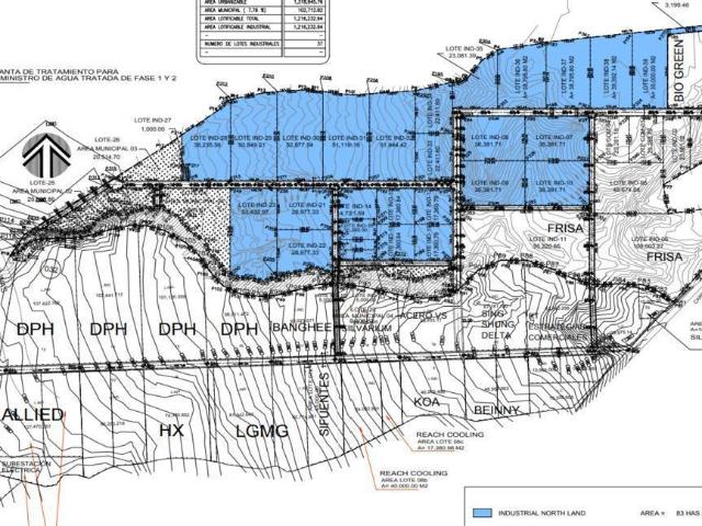 Terreno Industrial en Venta en Mar?n