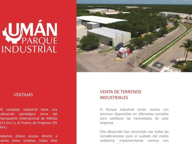 TERRENO INDUSTRIAL EN VENTA EN MERIDA