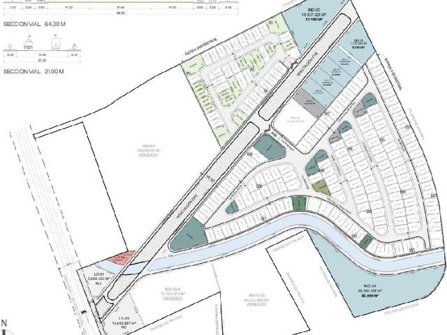 Terreno Industrial en venta en Sat?lite del Norte en Salinas Victoria