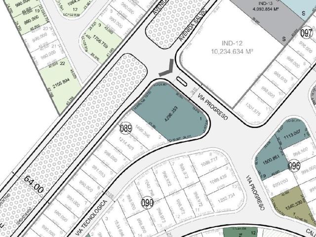 Terreno Industrial en venta en Sat?lite del Norte en Salinas Victoria