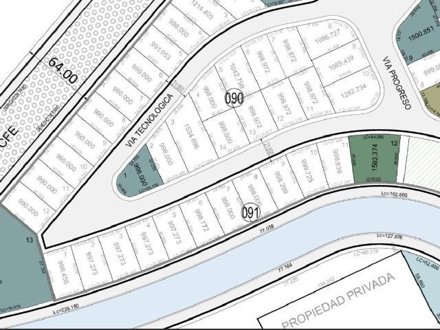 Terreno Industrial en venta en Sat?lite del Norte en Salinas Victoria