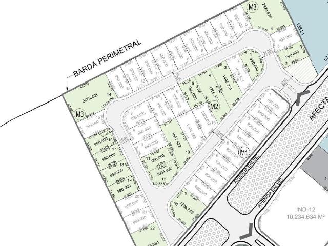 Terreno Industrial en venta en Sat?lite del Norte en Salinas Victoria