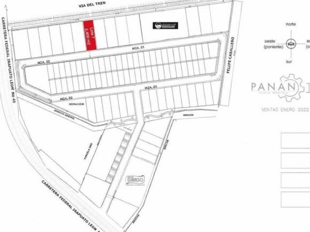 Terreno Industrial en venta en PANAN II