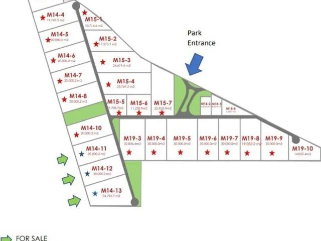 Terreno industrial en venta en Pesquer?a