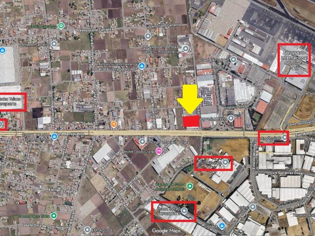 TERRENO INDUSTRIAL EN VENTA EN TOLUCA