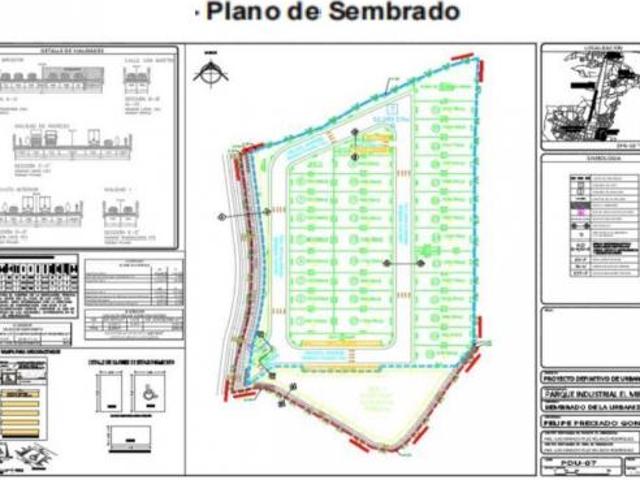 TERRENO INDUSTRIAL EN VENTA – PLANO, EN ESQUINA Y CON USO DE SUELO AUTORIZADO