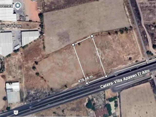 Terreno industrial estratégicamente ubicado entre Honda y Toyota en Apaseo El Grande