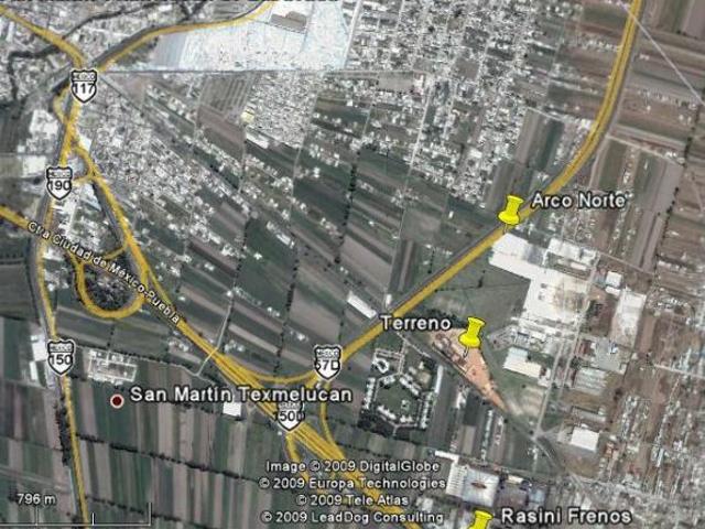 Terreno Industrial junto arco norte