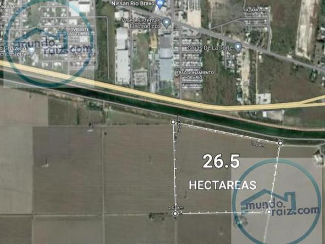 TERRENO INDUSTRIAL O HABITACIONAL RIO BRAVO TAMAULIPAS