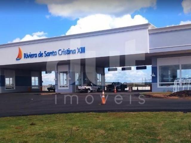 Terreno localizado no Condomínio Riviera de Santa Cristina XIII. em Campinas/SP