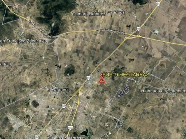 TERRENO LOMAS DE SAN MIGUEL TOLCAYUCA HIDALGO SUP. 9 HECTÁREAS