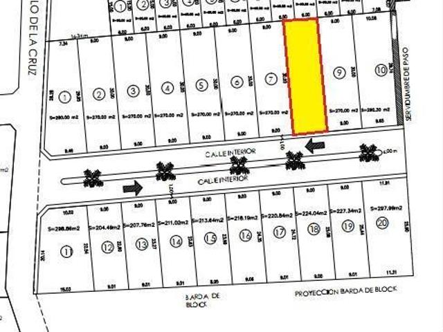 Terreno / Lote en venta en San Marcos Carmona