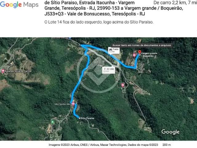 Terreno / Lote para Venda em Teresópolis/RJ Vargem Grande