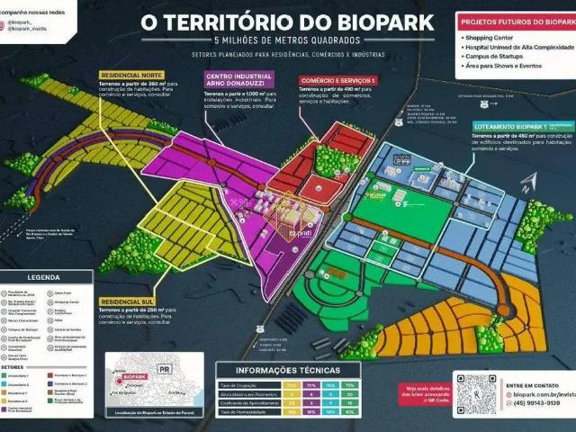 Terreno / Lote para Venda em Toledo/PR Biopark