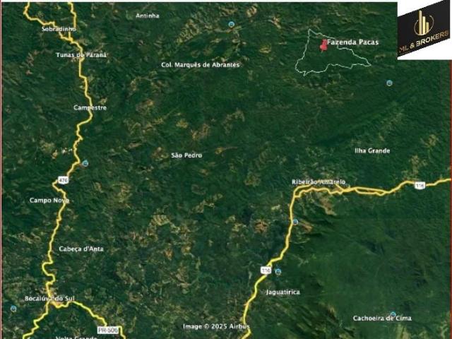 Terreno / Lote para Venda em Tunas do Paraná/PR Zona Rural