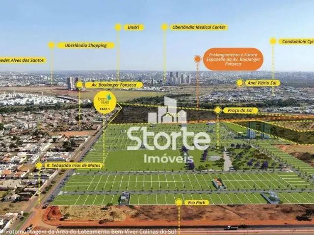 Terreno / Lote para Venda em Uberlândia/MG Bem Viver Sul