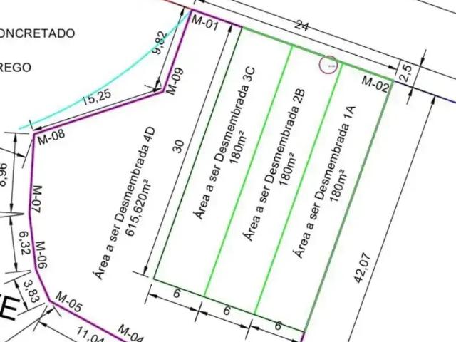 Terreno / Lote para Venda em Várzea Grande/MT Mapim