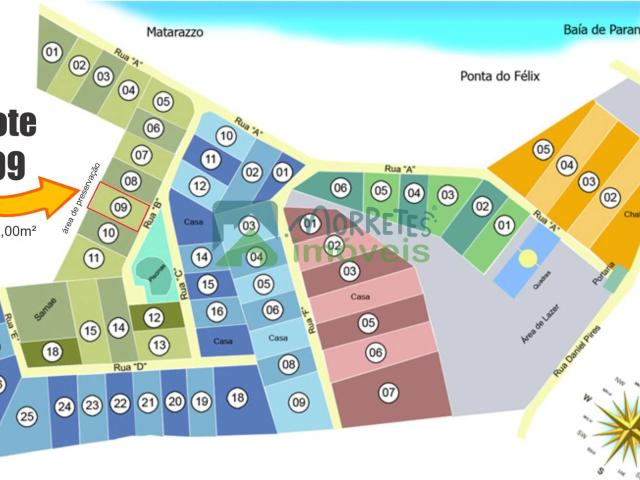 Terreno / Lote para Venda em Antonina/PR Ponta da Pita