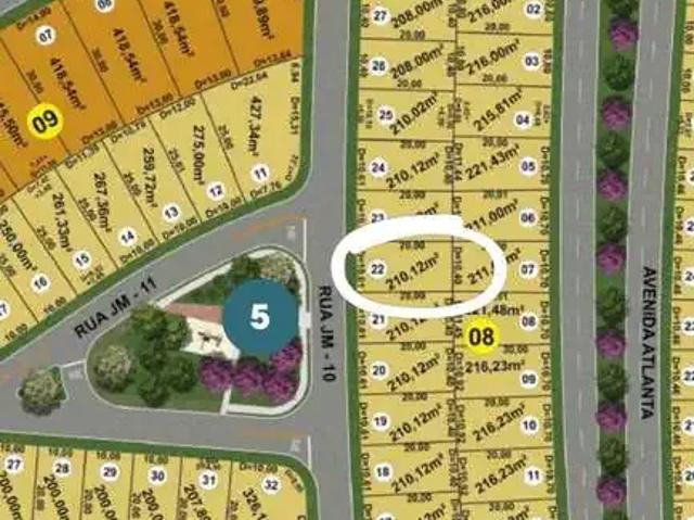 Terreno / Lote para Venda em Aparecida de Goiânia/GO Jardins Miami