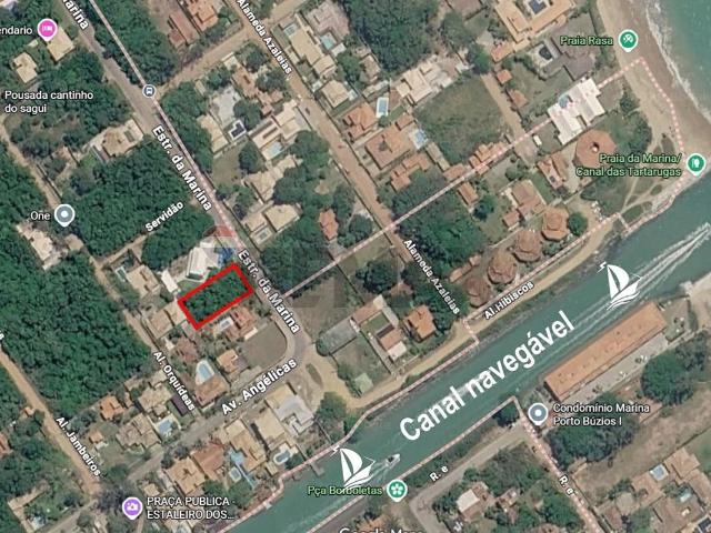 Terreno / Lote para Venda em Armação dos Búzios/RJ Marina Porto Búzios