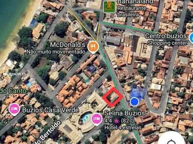 Terreno / Lote para Venda em Armação dos Búzios/RJ Centro