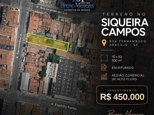 Terreno / Lote para Venda em Aracaju/SE Siqueira Campos
