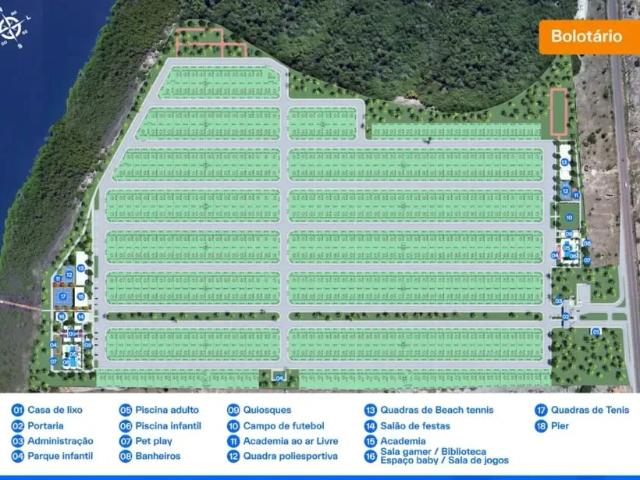 Terreno / Lote para Venda em Barra dos Coqueiros/SE Olhos D'água