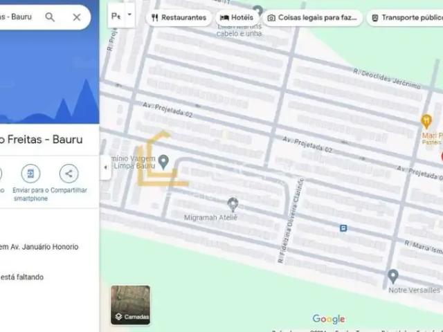 Terreno / Lote para Venda em Bauru/SP Novo Jardim Pagani