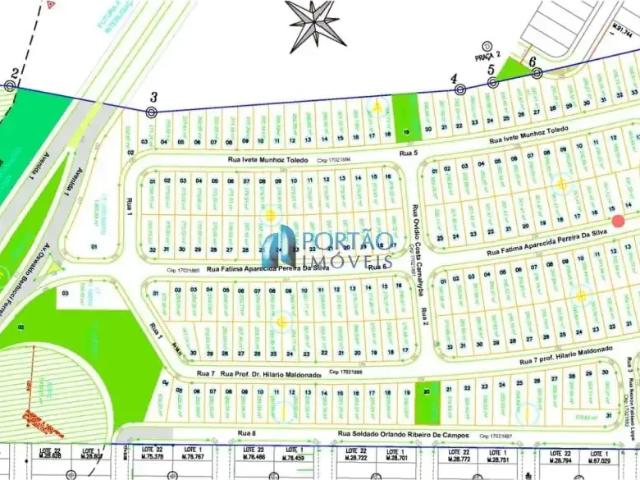 Terreno / Lote para Venda em Bauru/SP Floratta Nações Residencial