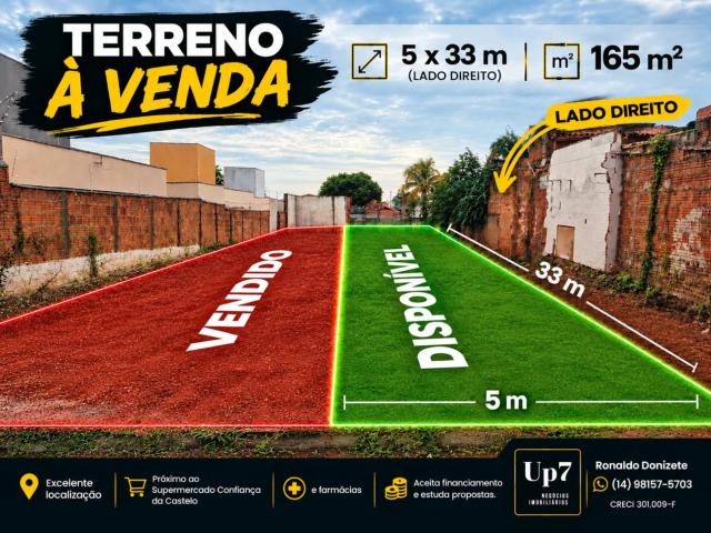 Terreno / Lote para Venda em Bauru/SP Vila Nova Nipônica