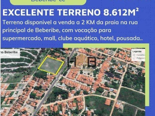Terreno / Lote para Venda em Beberibe/CE Morro Branco