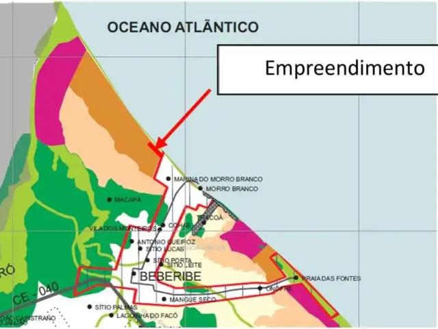 Terreno / Lote para Venda em Beberibe/CE Centro