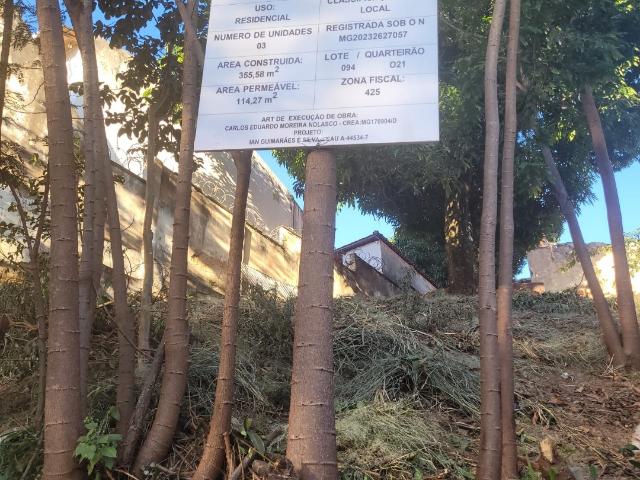 Terreno / Lote para Venda em Belo Horizonte/MG Sagrada Família