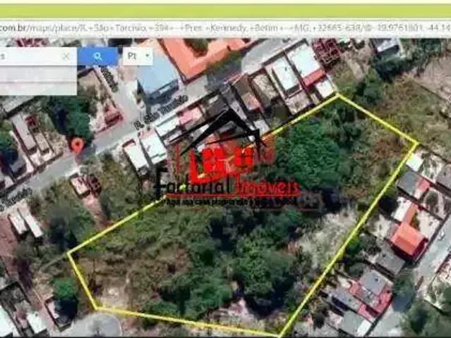 Terreno / Lote para Venda em Betim/MG Presidente Kennedy