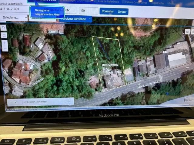 Terreno / Lote para Venda em Blumenau/SC Ponta Aguda