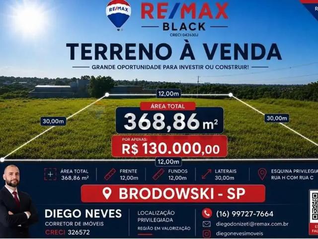 Terreno / Lote para Venda em Brodowski/SP Centro